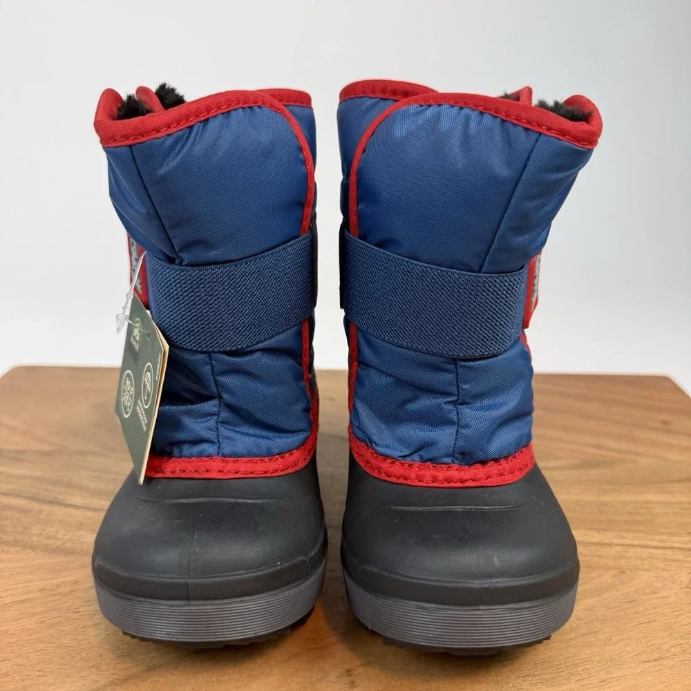 New Kids Kamik Snowbug 7 Insulated Faux Fur Lined Waterproof Snow Boots Size 7 C